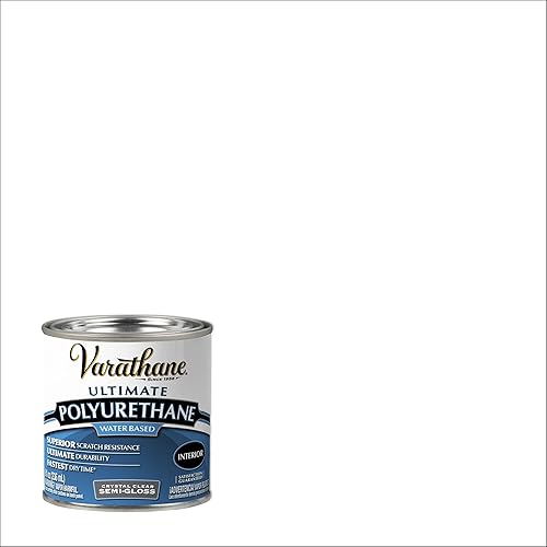 Vista 23 de Poliuretano a base de agua Rust-Oleum Varathane, transparente, 1 cuarto de galón, 200241H