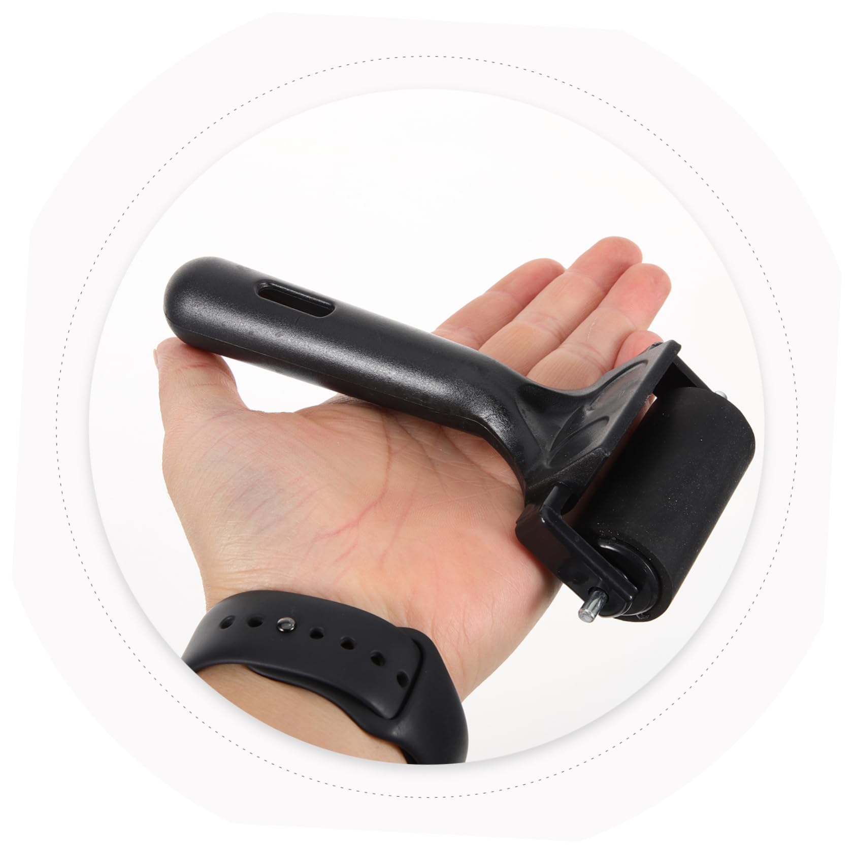 SHINEOFI 5 Sätze Druckwalzen Für Malerei Ink Roller Für Druckgrafiken Und Kunsthandwerk Tragbar Und Leicht Für Verschiedene Anlässe 2 Stück * 5