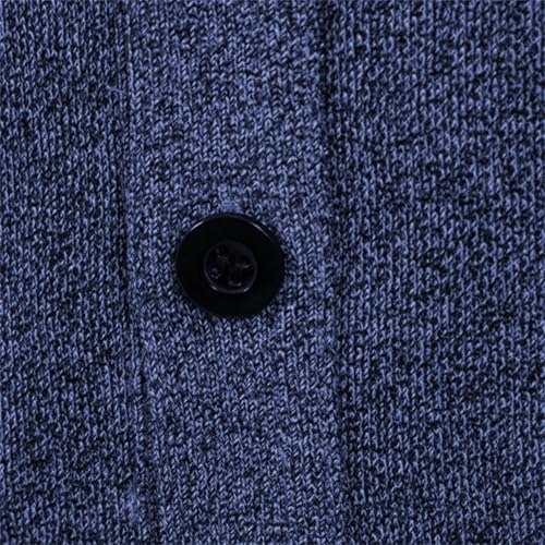 Men's Knitted Vest Cut Off Sleeve Solid Color V Neck Button Down Shirts Soft Comfort Winter Office Wear Waistcoat Plus Size3