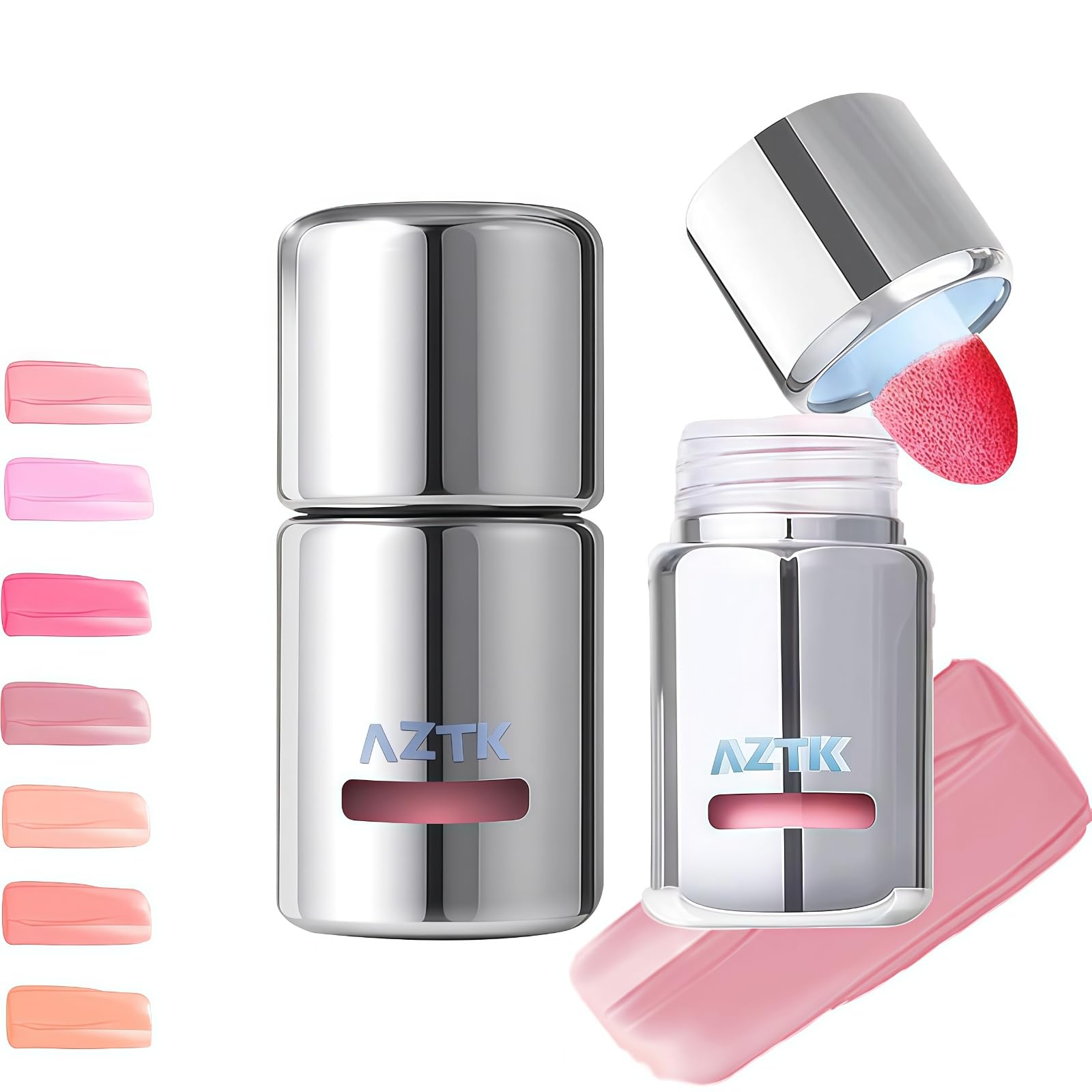Amazon.com : AZTK Jelly Color Liquid Blush, Lightweight Matte