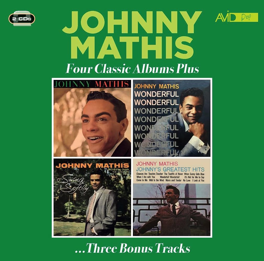 Four Classic Albums Plus (Johnny Mathis / Wonderful! Wonderful! / Swing Softly / Johnny's Great Hits (UK Version))