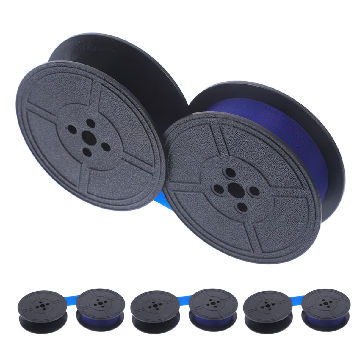 Cinta de tinta de doble eje azul compatible con Hero y Changkong 8