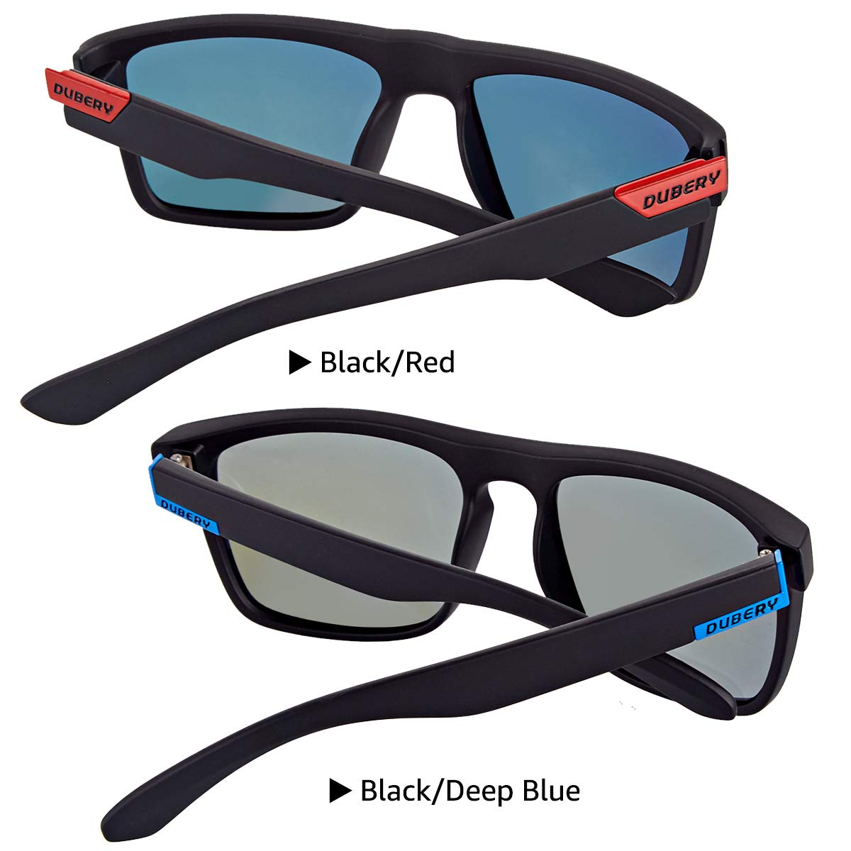 Occhiali da sole polarizzati retrò per uomo e donna classici vintage occhiali da sole quadrati protezione UV400 D918