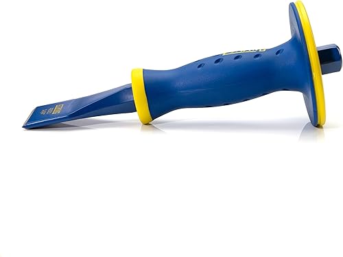 Miniatura 2 de Estwing - Cincel de mampostería de 1-34 pulgadas de ancho con protector de agarre de mano (42521)