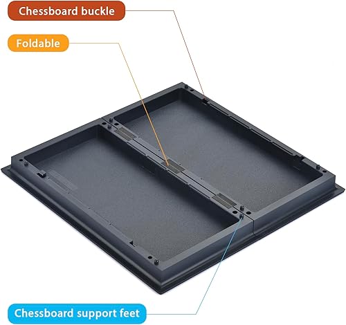 Miniatura 5 de Magnetic Reversi - Juego de mesa de 9.76 pulgadas con tablero plegable, juegos clásicos de viaje para niños y adultos