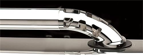 Putco Rieles cruzados ovalados para casillero, compatible con Chevy Silverado 1500 GMC Sierra 1500 2019-2024 con caja de 5 pies 8 pulgadas