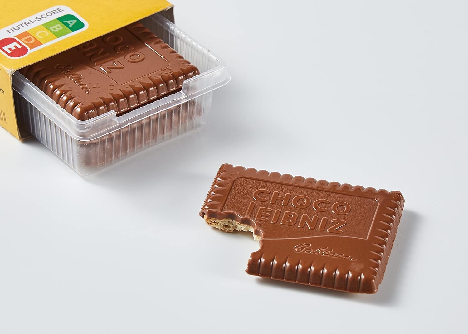 LEIBNIZ Choco Vollmilch, 26er Pack, knusprige Butterkekse eingebettet in zarte Milchschokolade, Großpackung als Vorrat oder zum Verkauf (26 x 125 g)