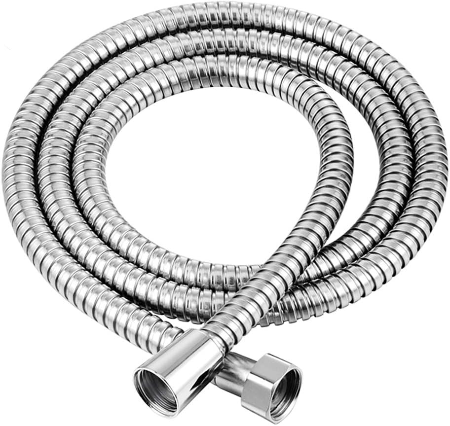 Shower Hose 2.5m Long Shower Hoses Stainless Steel Chrome Shower Pipe