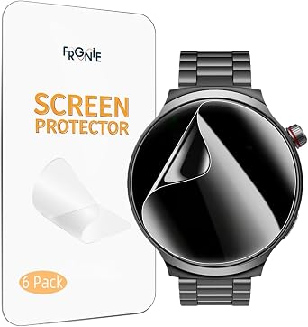 Screen Protector Designed for AMAZTIM POWER Smart Watch 1.85" 6 Pack HD Clear Shield TPU Film For POWER Pro