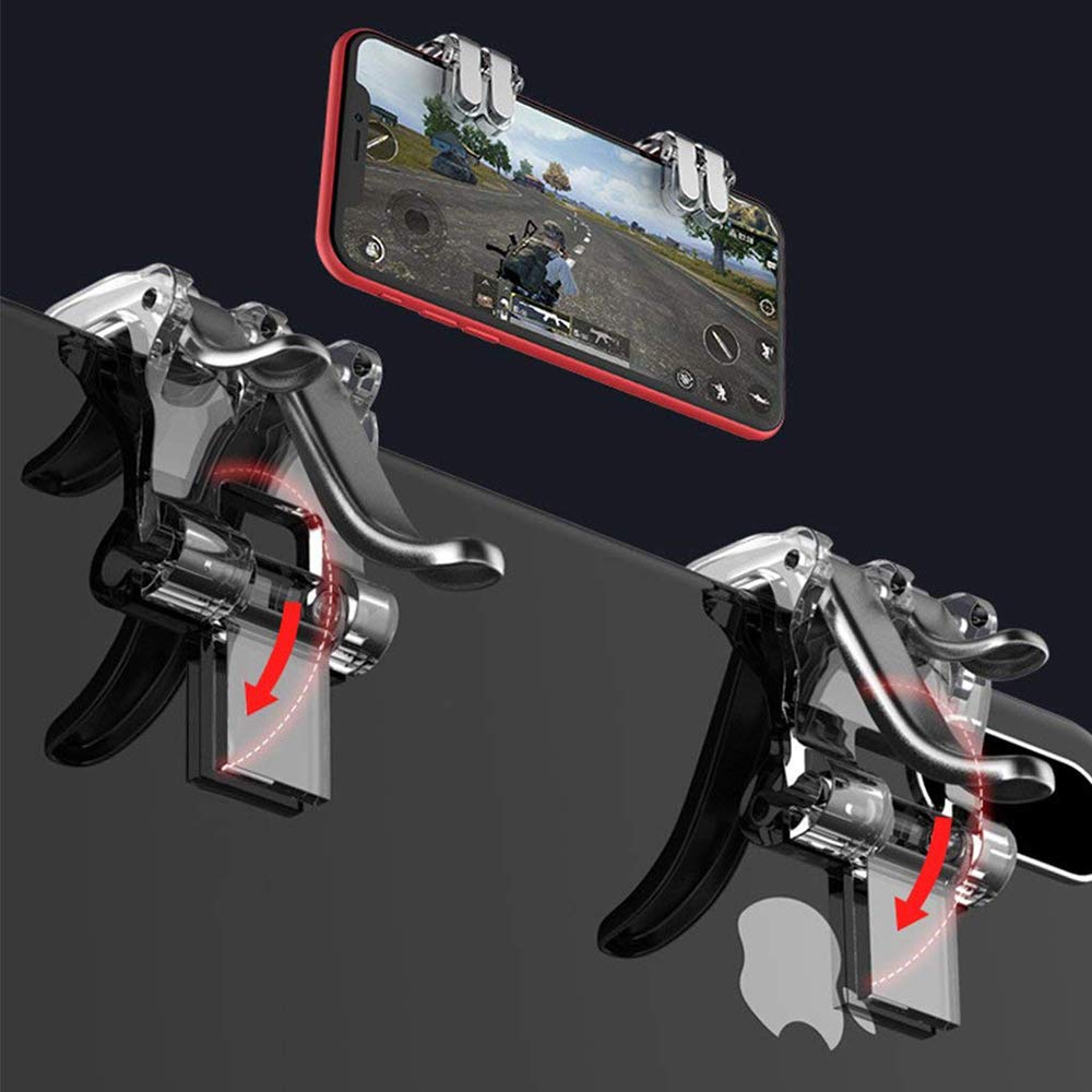 Générique 1 Paia Gamepad Mobile ausiliario Tablet pc Gamepad controller di gioco trigger compatibile con iphone/Android Praktisch
