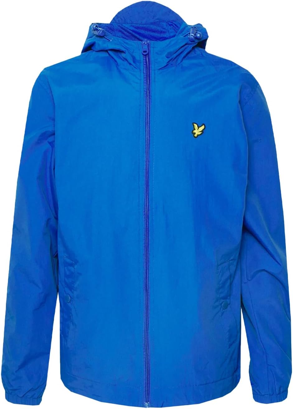 Lyle & Scott Men's Zip Through Hooded Jacket in Cove