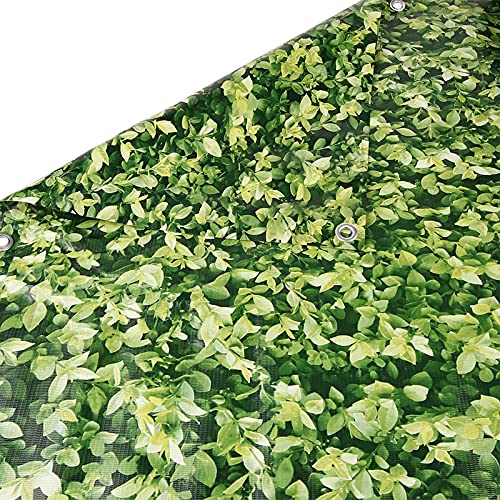 NAIMORUI PVC Balcony Privacy Screen Decorative Balcony Cover with Nylon Rope- 34'' x 180'' - Image 6