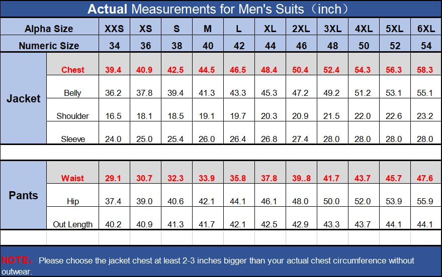 Slim Fit Pinstripe Suit for Men 2 Piece Suit Men 2 Button Blazer and Pants for Wedding Prom Formal Business2