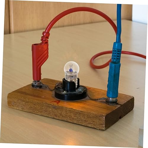 Miniatura 7 de 10 unids soporte de plástico pequeñas linternas mini LED E10 linterna bombillas reemplazo 12v prueba luz E10 bombilla LED bombillas calentador