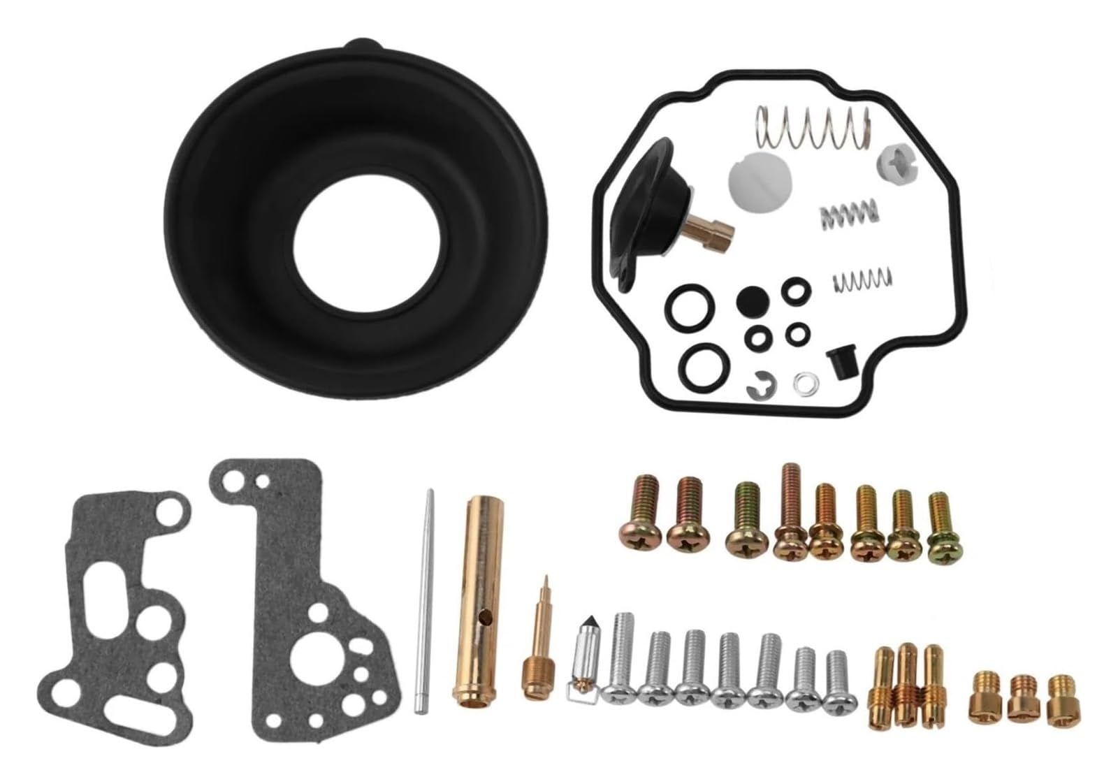 Motocicleta Carburador Kit De Reparación Carburador Motocicleta para Yamaha V-MAX 1200 1985-2000 Incluye Arandela Aguja Válvula Boquilla Diafragma Y Junta Juego 4