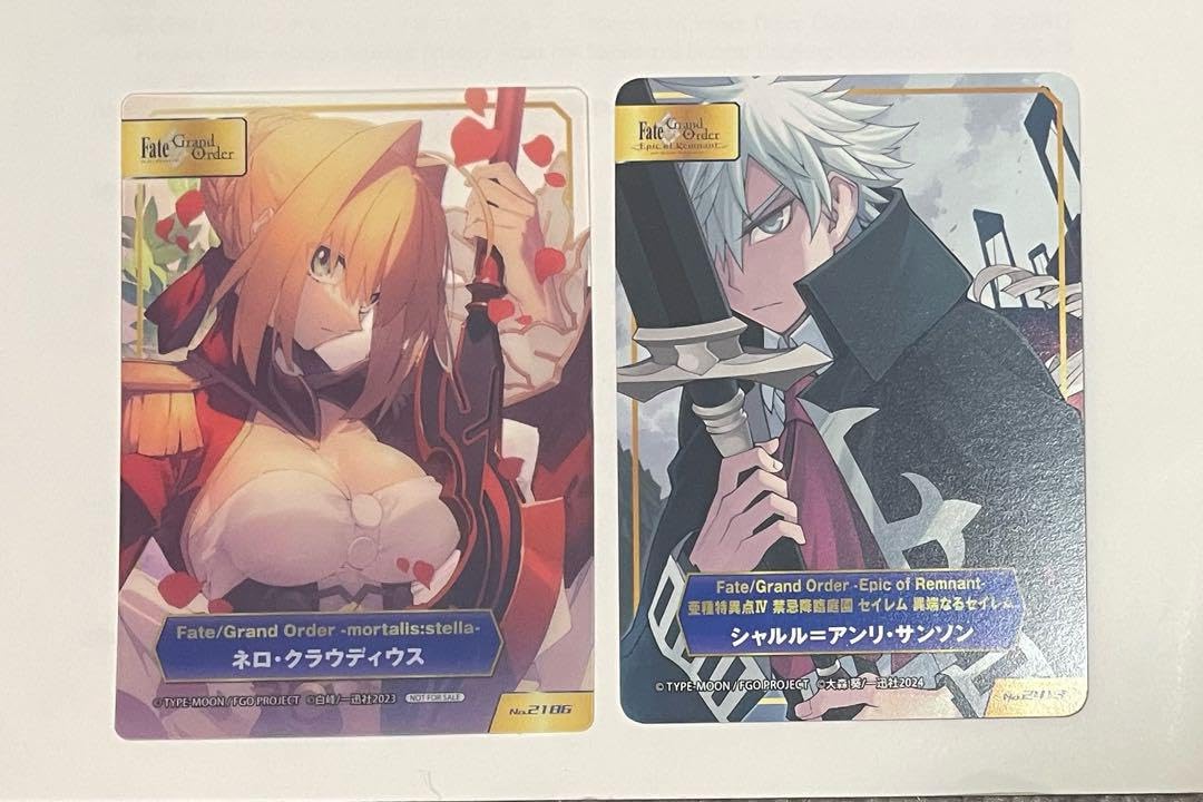 Amazon.co.jp: FGO TYPE-MOONフェア 特典 AB-TC ネロ・フラウディウス