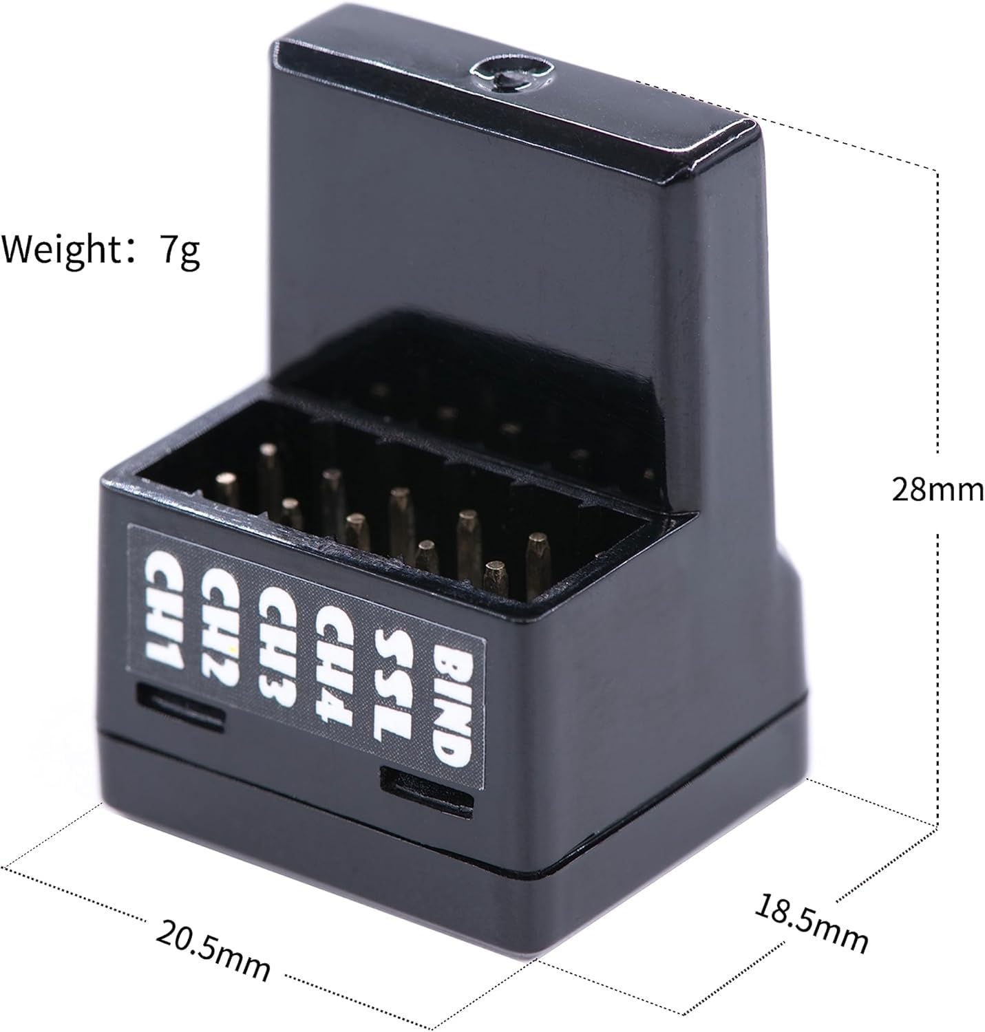 Receiver Box for 1/10 Scale On-Road Cars