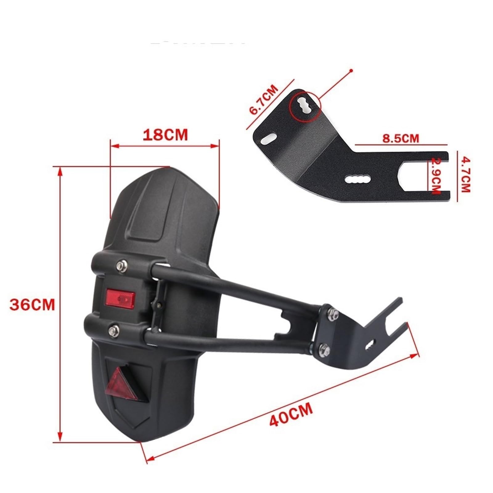 Parafango moto CBR600RR CBR1000RR CBR1000 CBR600 CBR 600 1000 RR Parafango posteriore per moto Paraspruzzi(1)