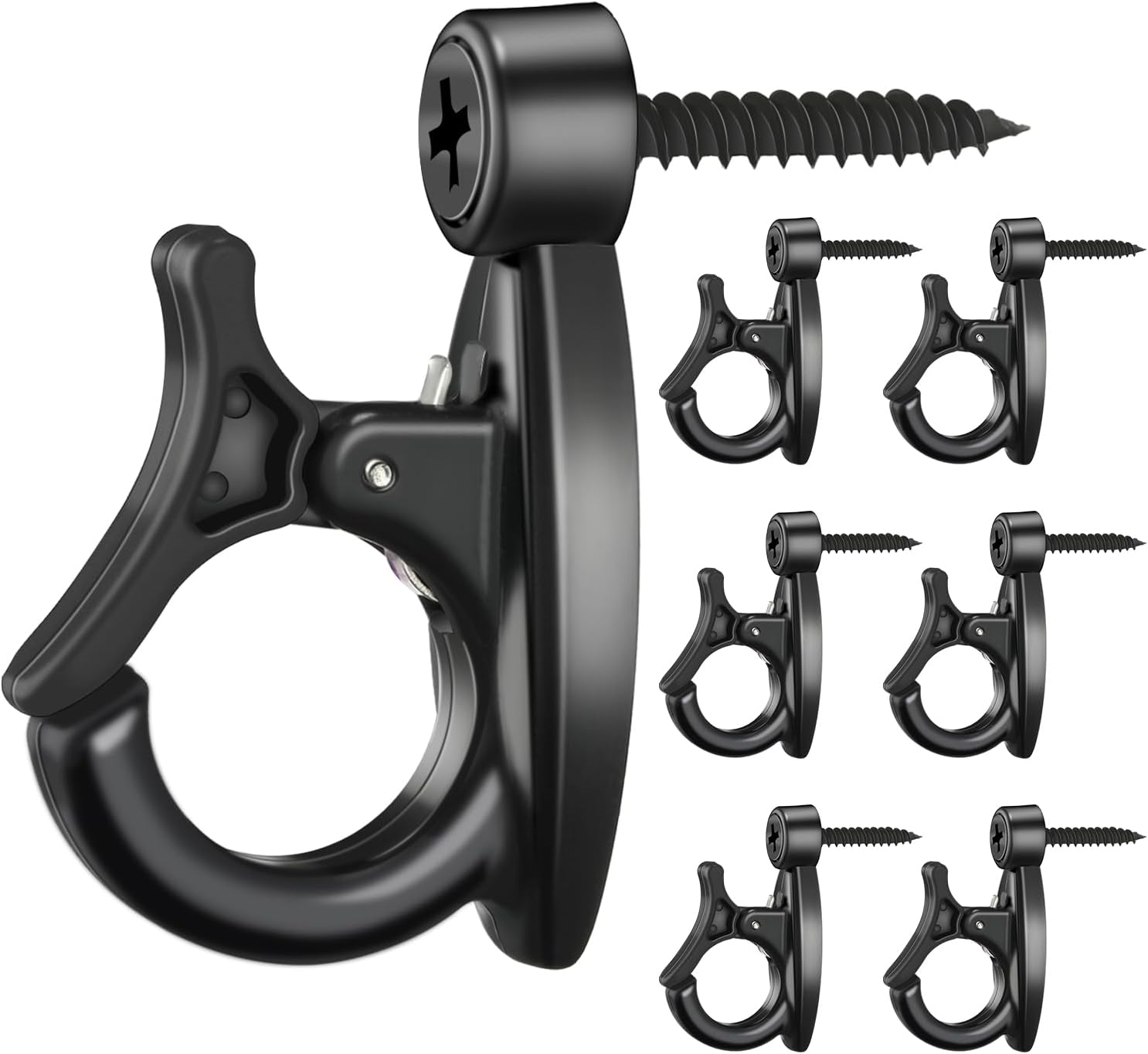 Amazon.com: 24 Pcs String Light Hooks, Screw in Hooks for Hanging ...