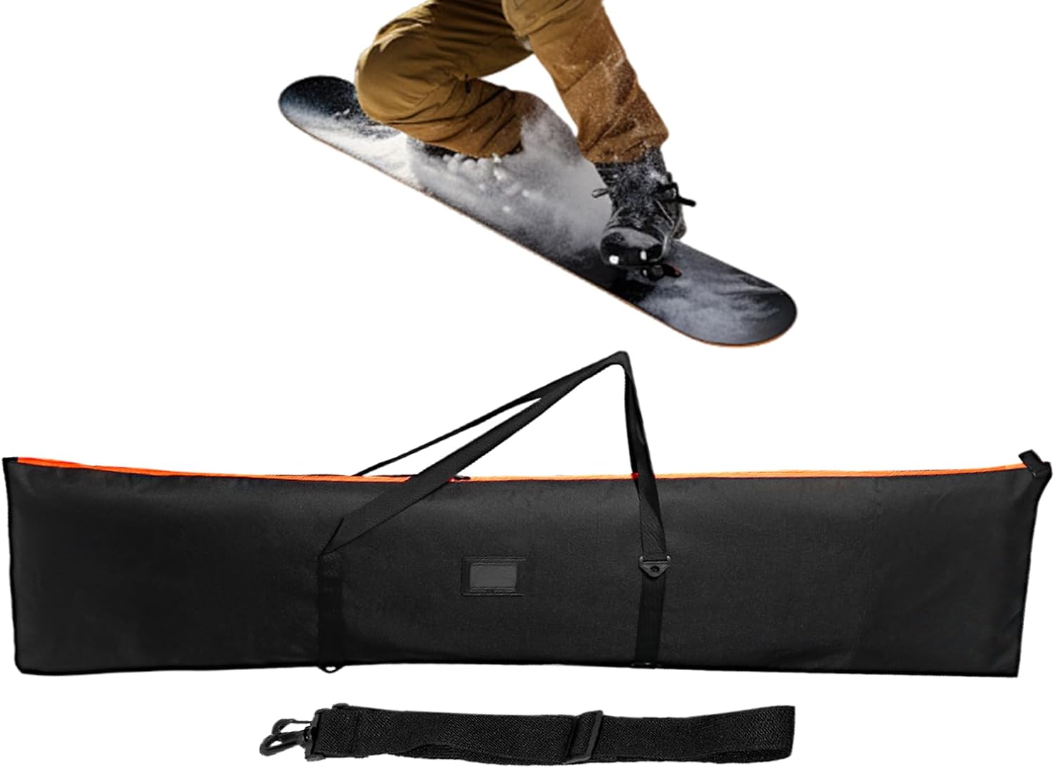 Snow Board Bag | Waterproof Protective Winter Sports Gear Storage Pouch,Snowboard Carrying Bag,for Men Women Youth Adults Professionals Training