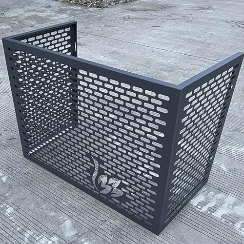 Cubierta de aire acondicionado exterior de aluminio contra averías por lluvia y granizo