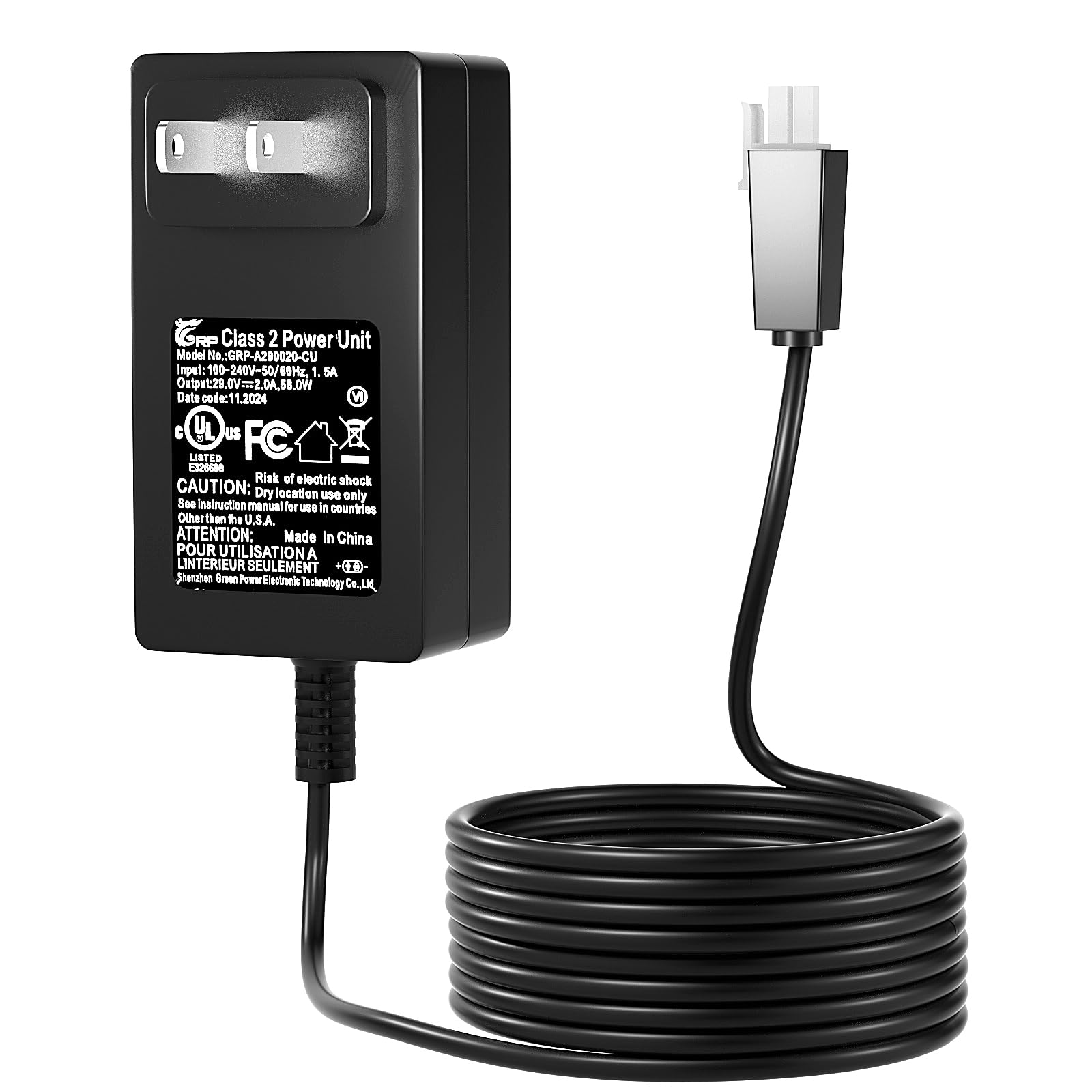 Amazon.com: 29V Power Cord for Standing Desk Compatible with