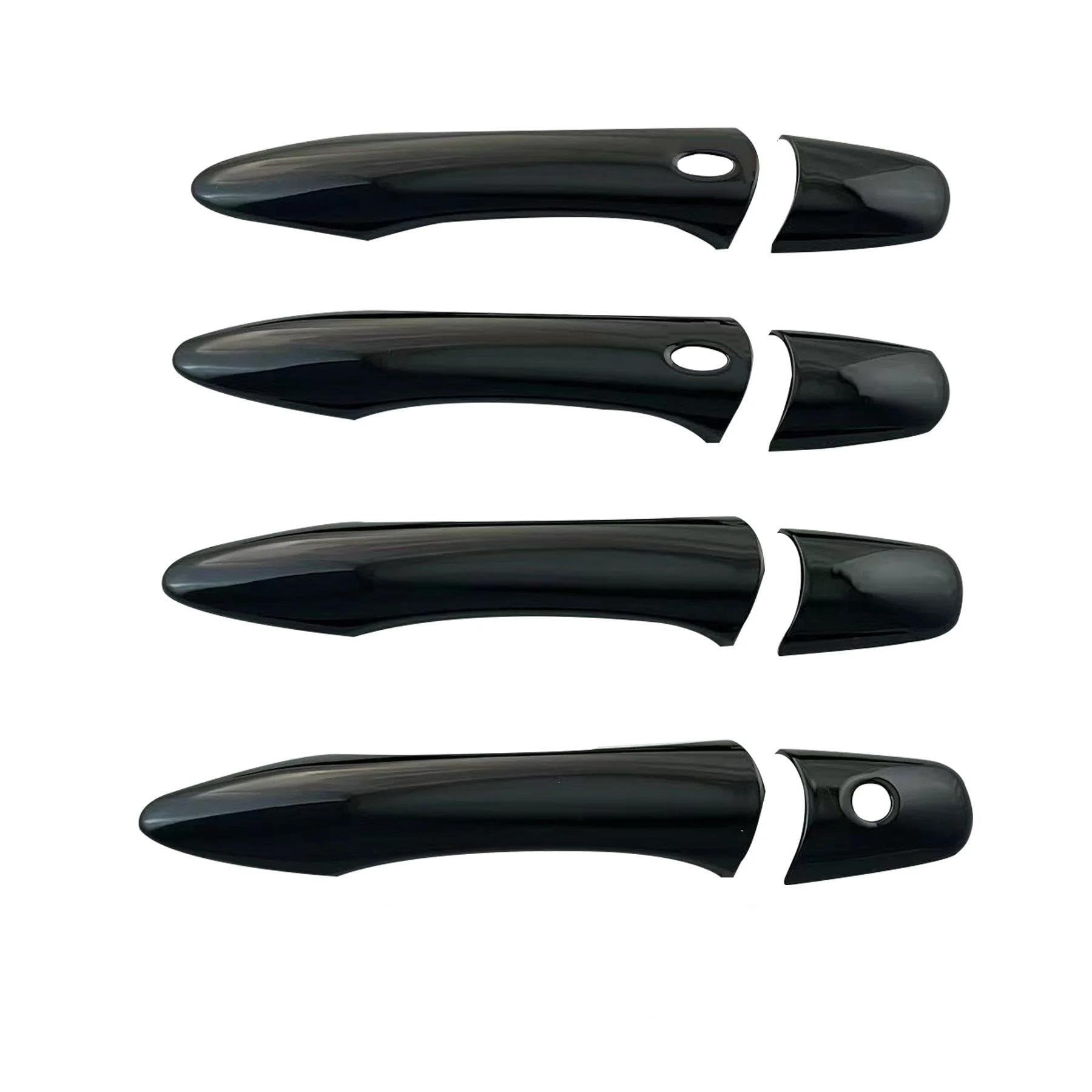 KJHOPY Auto Exterior Door Handle Covers for Infiniti EX25 EX35 EX37 JX35 M37 M37x M56 M56x M35h FX35 FX37 FX50 2008-2016(Style 4)