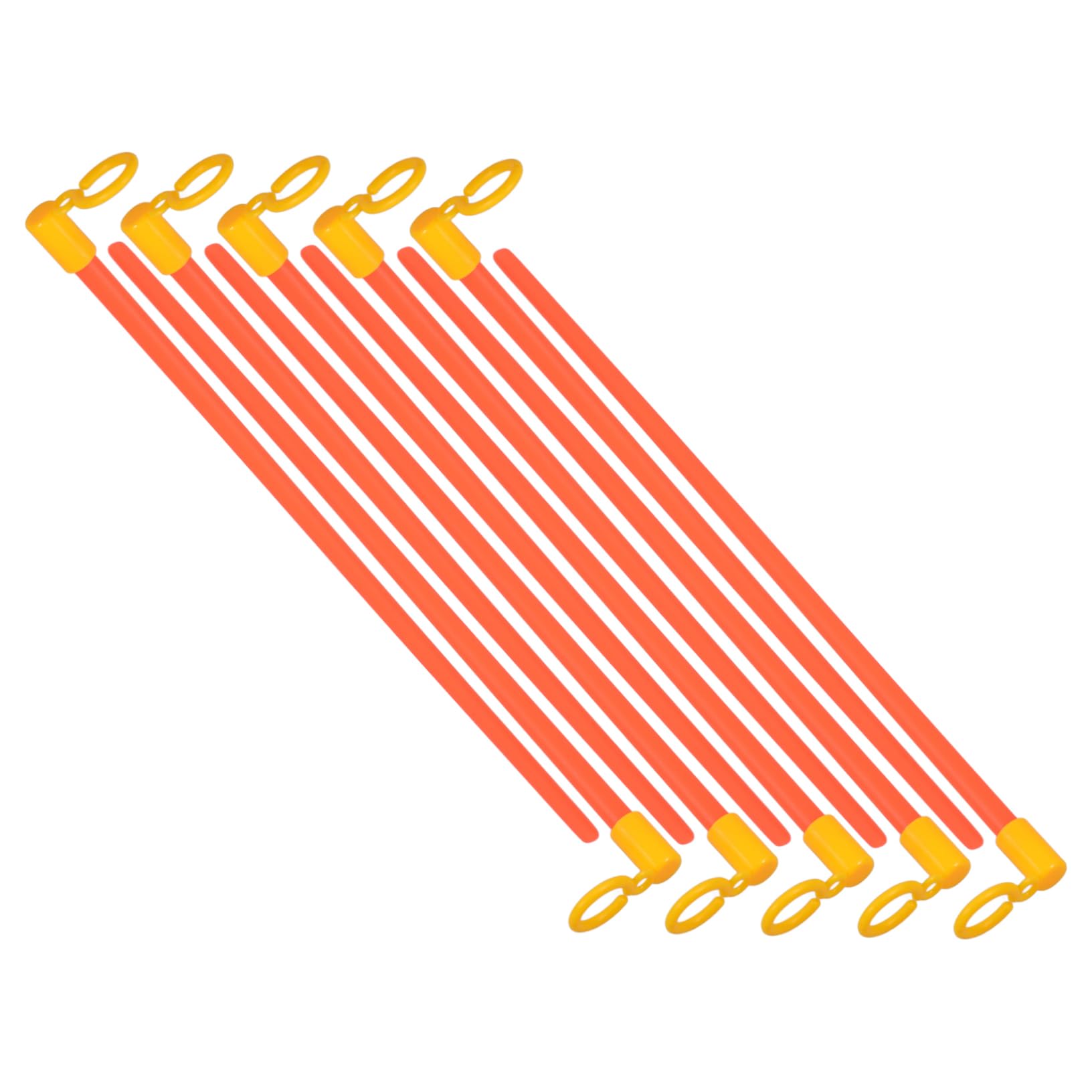 SUPVOX 10pcs Plastic Lantern Poles Handles for Boys and Girls DIY Birthday Party Decorations and Home Decor