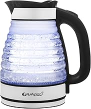 "غلاية كهربائية بريميير سعة 1.5 لتر تسخين الماء بسهولة وأمان سهلة الاستخدام والتنظيف 1500 واط من فلامينجو