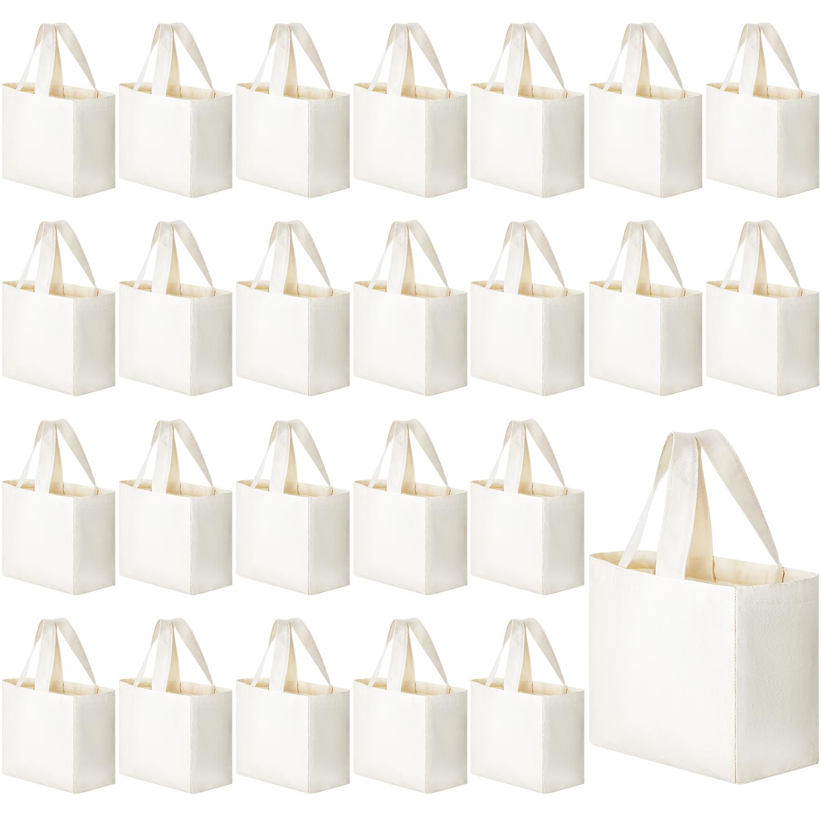 Amazon.com - Amylove 24 Pcs Mini Tote Bag Sublimation Blank Canvas 