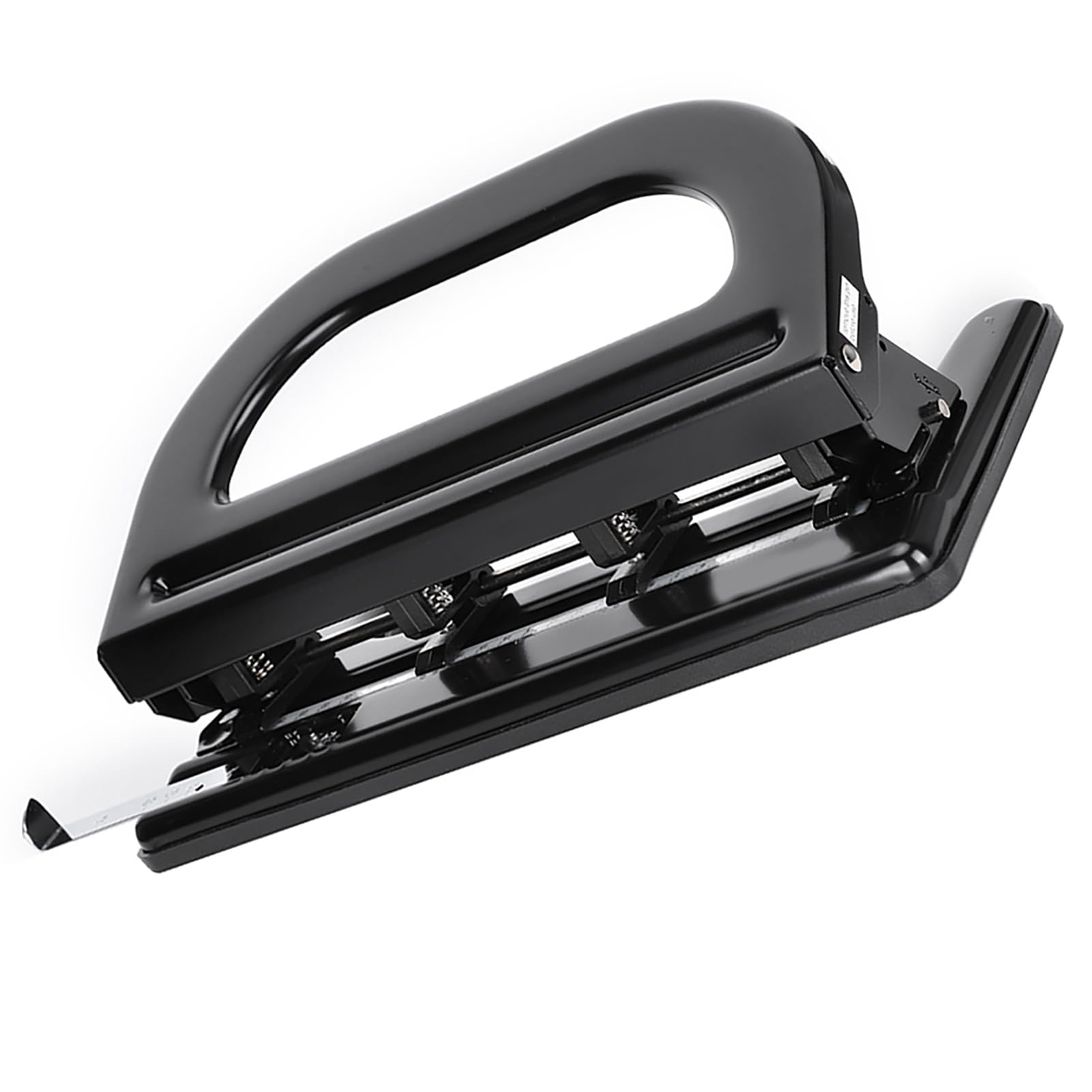 9640 - Perforatrice manuale a 4 fori, regolabile, per ufficio e scuola
