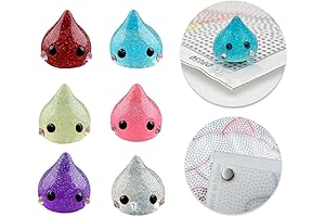 6 PCS Funny Diamond Painting Magnet Cover Holder