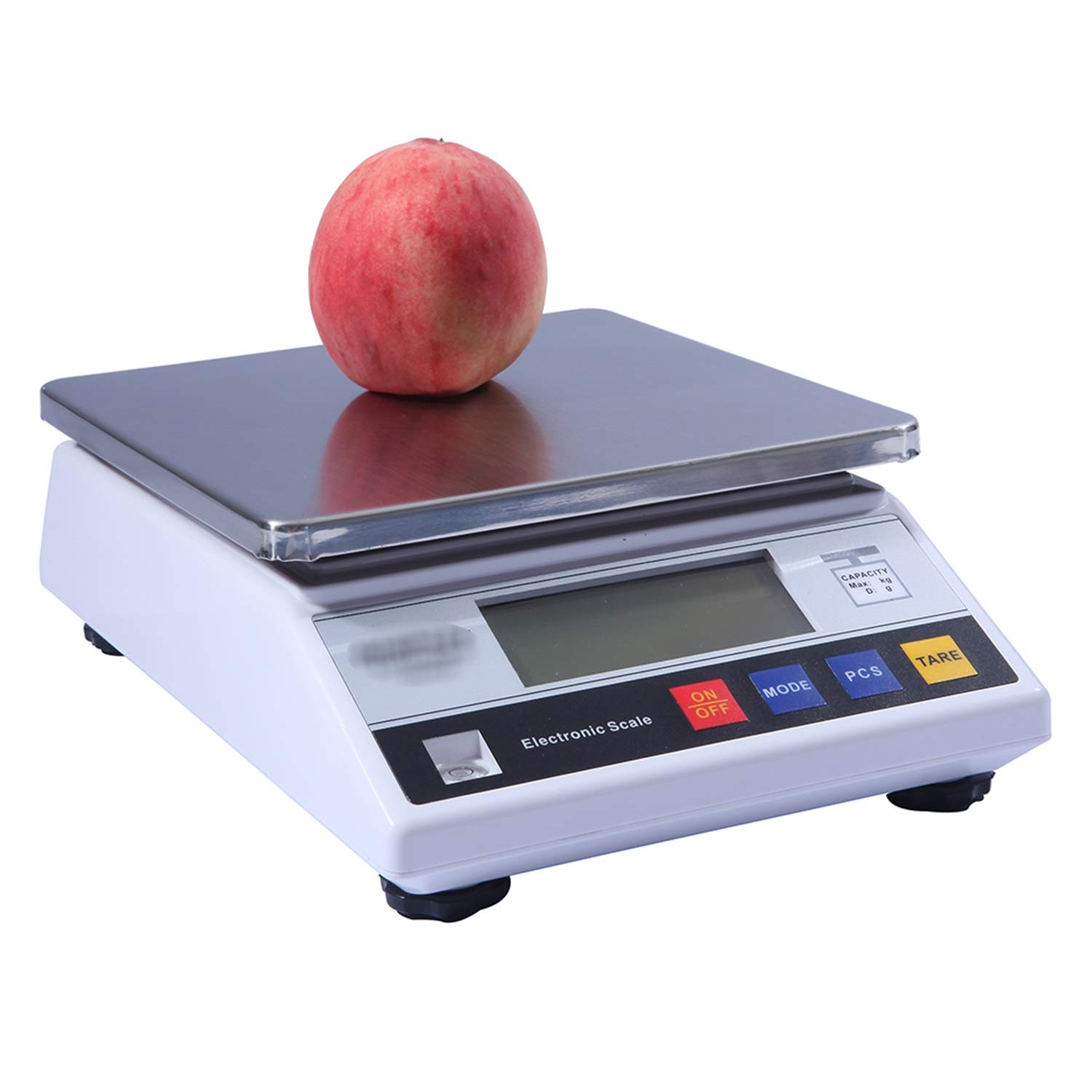 SaryEdge Digital Scale Commercial Price Food Meat Produce Weighing With Dual Lcd Display Electronic Computing Highly Precise And Tare Function For Fruit,6kg/0.1g,6kg/0.1g