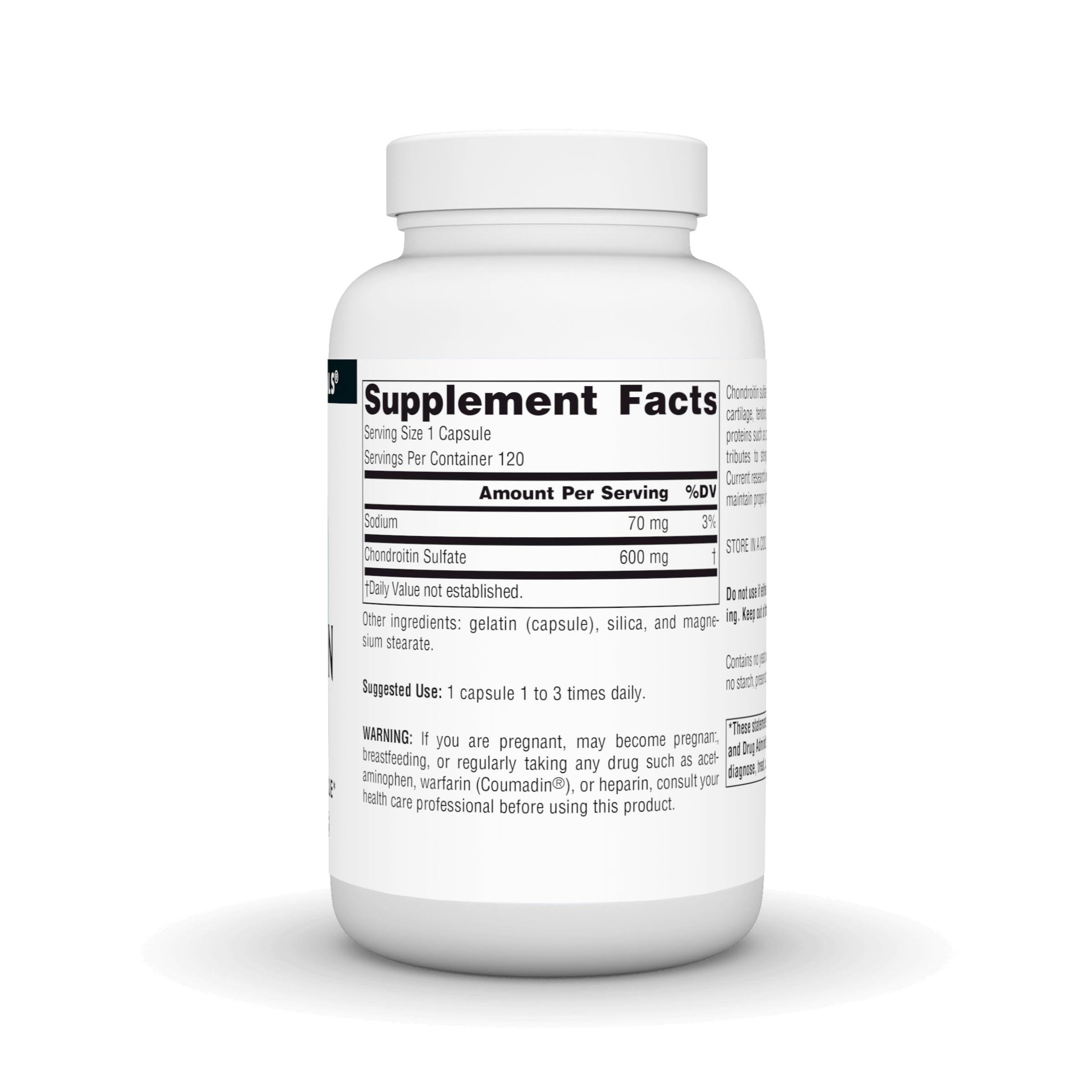 Source Naturals Chondroitin Sulfate, 600 mg - 120 Capsules — Amazon image 3