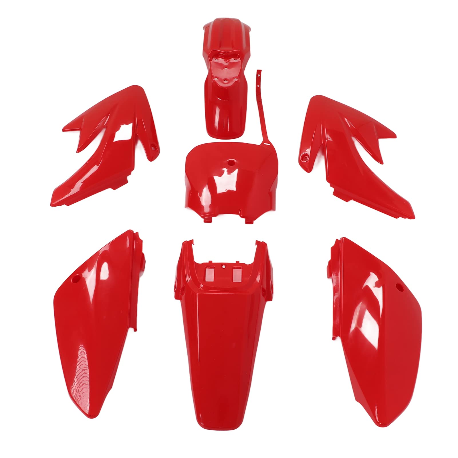 Kit Carenaggio Moto per CRF 70, Kit Sostituzione (A(red))