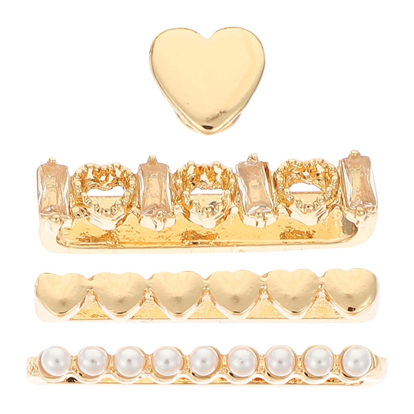 4 Pièces Bracelet Montre Décoratif Silicone de Anneaux Charms Compatibles Watch pour Style Élégant