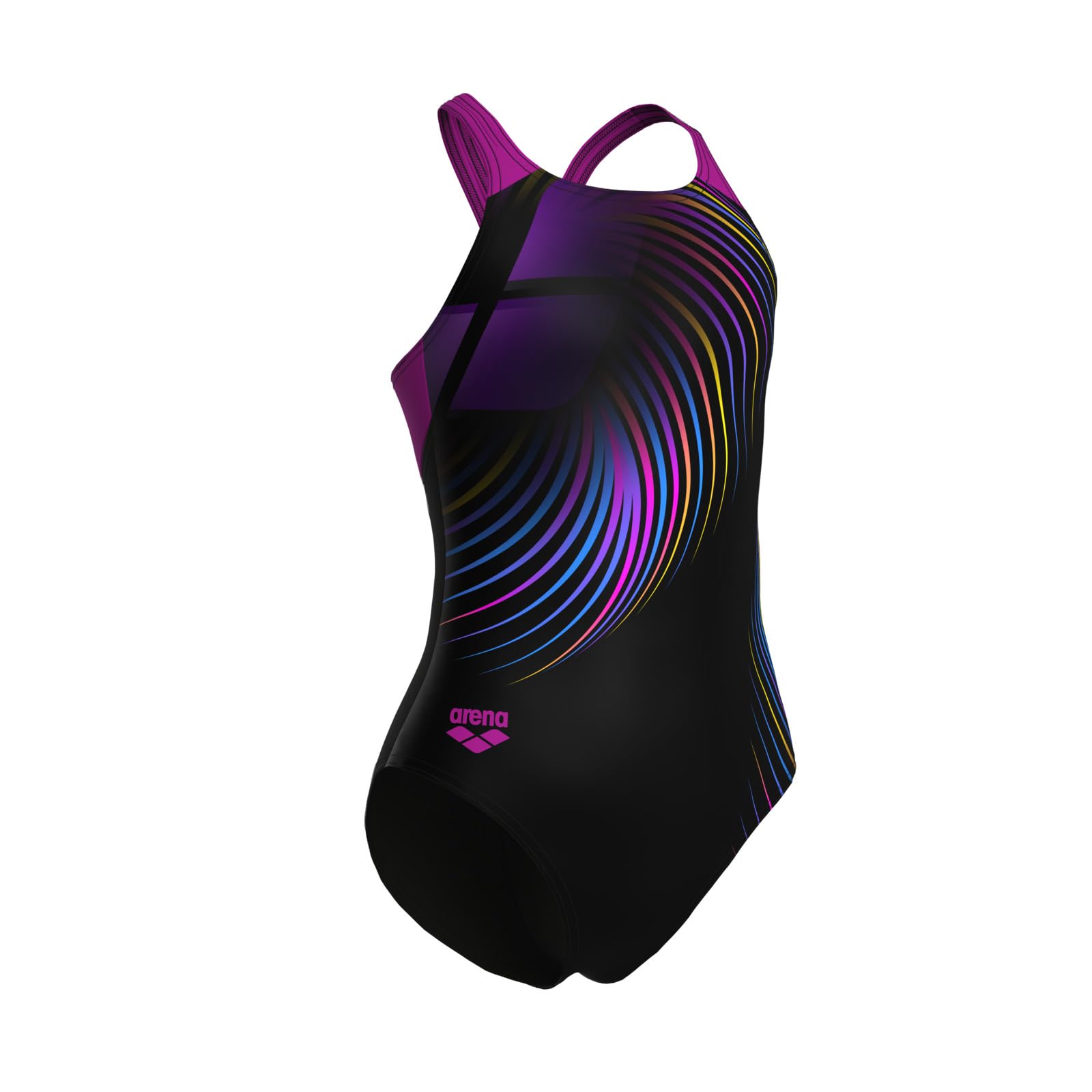Arena Mädchen G Arena Pinwheel Swimsuit V Back One Piece Swimsuit (1er Pack)
