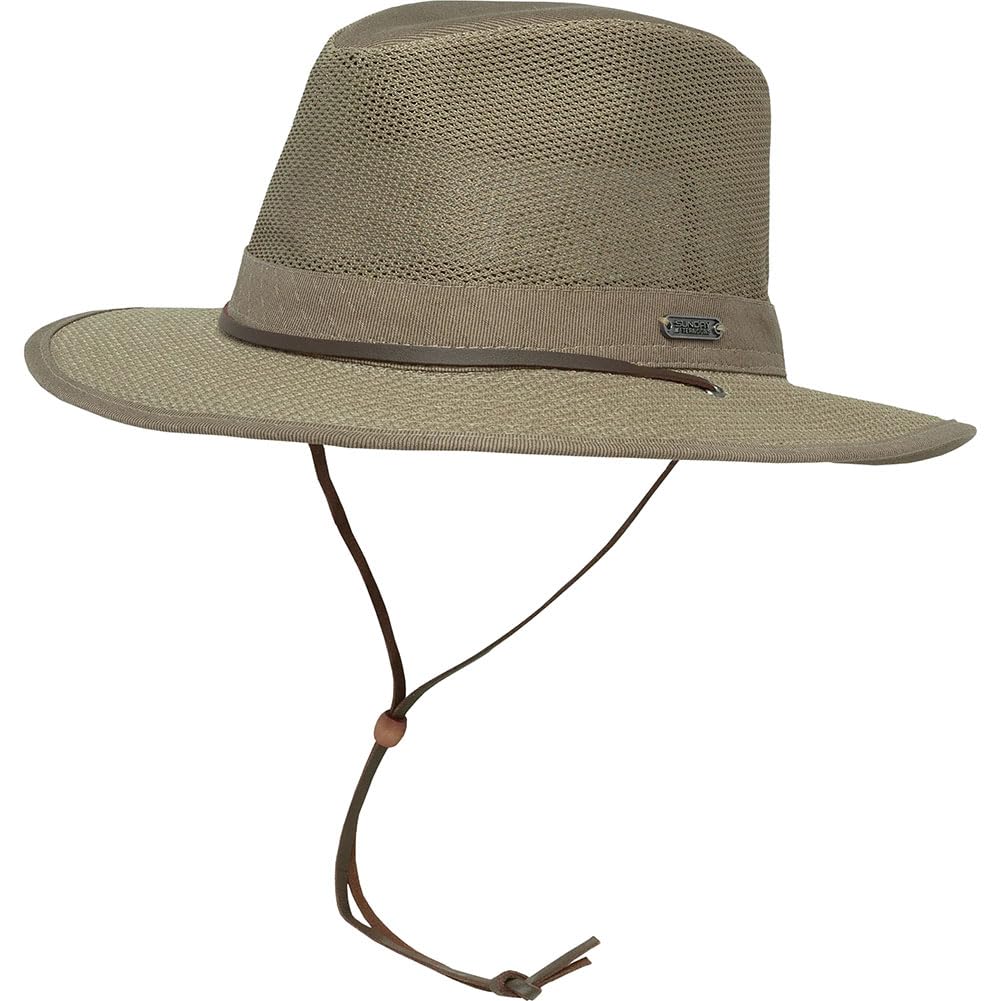 Sunday Afternoons Hats Easy Breezer Fedora Sun Hat - Khaki L