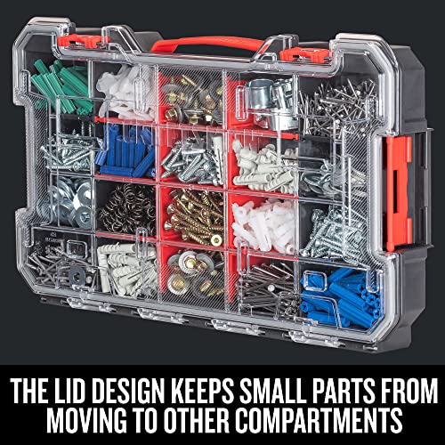 CRAFTSMAN VERSASTACK Storage Organizer, Small Parts Organizer, 20-Compartments, Lid Includes Secure Latch (CMST17828) by CRAFTSMAN - Image 9