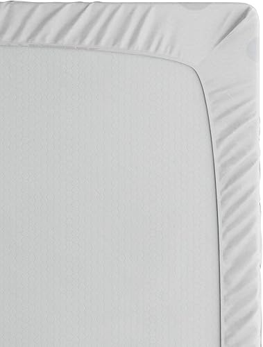 Miniatura 4 de Ambesonne Sábana bajera ajustable de hockey, arte de un portero jugando deportes apasionado tema de juego profesional, ropa de cama de tela