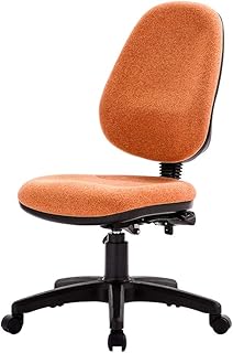 ZZHZY BBGS Silla Giratoria, Cloth Media de La Espalda Ejecutivo Ajustable Giratoria de Oficina Silla de Escritorio Silla Soporte Lumbar Ordenador con Elevación del Respaldo (Color : D)