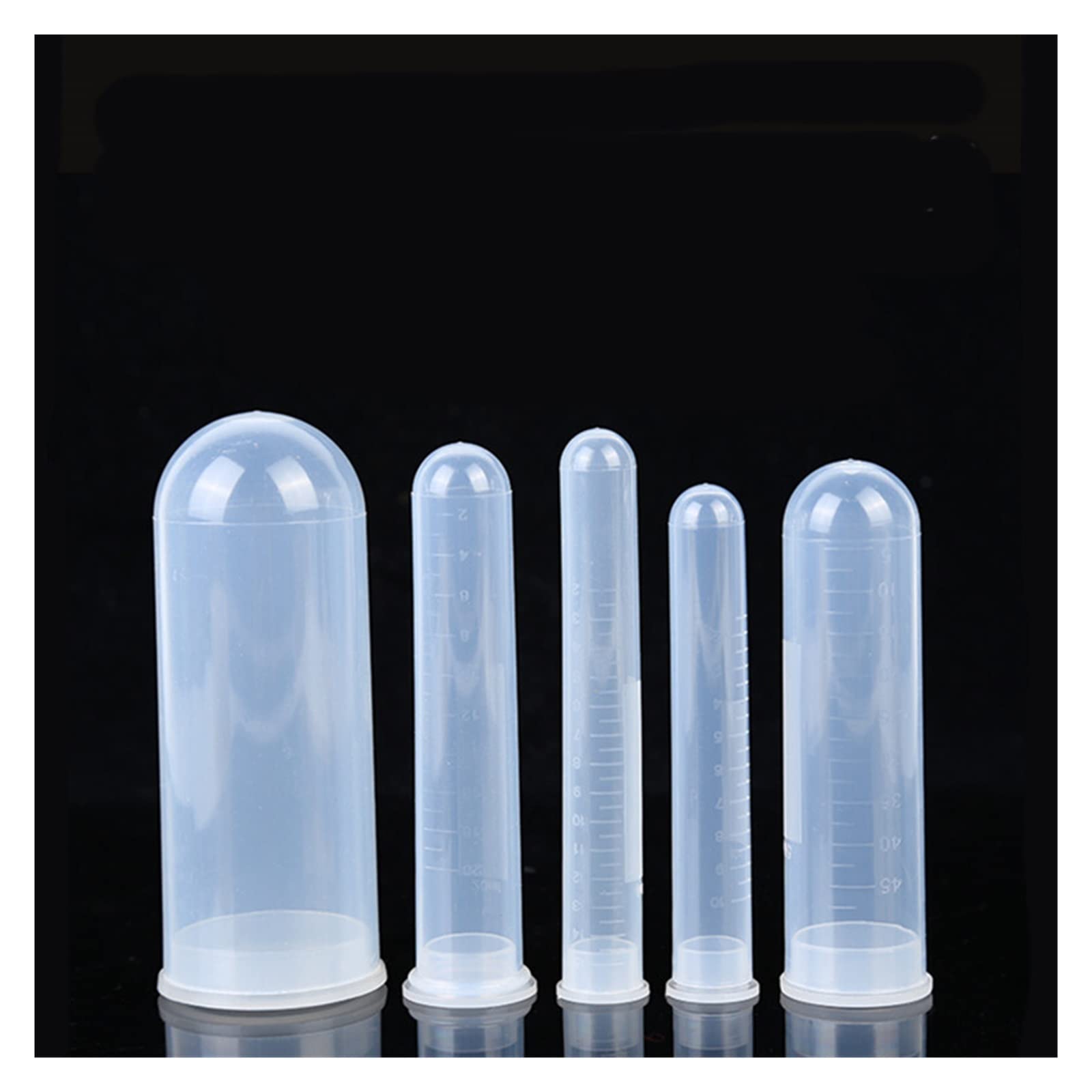 YYJzsw Lab 10/15/20/50/100/120ml Plastikowa Okrągłodenna Probówka Wirówkowa 30 Szt. 50 Szt. 100 Szt. Probówka Z Nasadką Probówka Do Hodowli(100ml 30pcs)