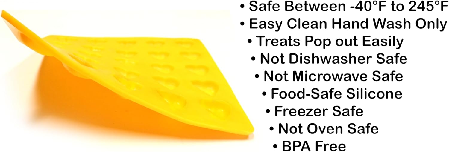 Hearts 25 Cavity Flexible Silicone Molds for Cream Cheese Mints, Chocolate, Fondant, Gummy, Fat Bombs, Ice Hearts, Soap, Buttercream, Butter, Candy Melts, Cookie Dough, Mousse