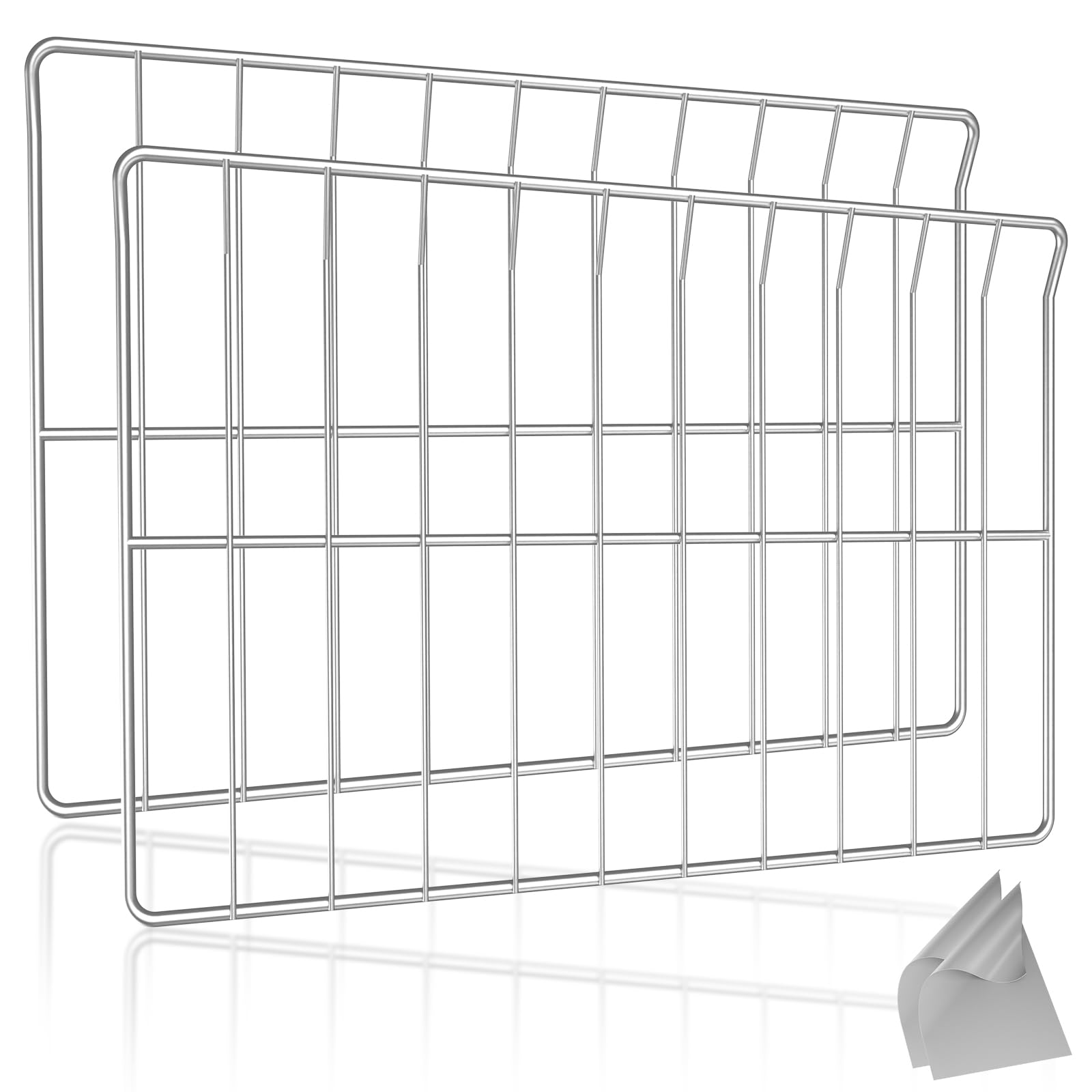 Aggiornato WPW10550642 Griglia di ricambio per forno compatibile con griglia per forno Whirlpool W10550642 Griglia per forno Gamma a gas Scaffale per rack WFG505M0MS WFG32000MS WFG32000MS, acciaio