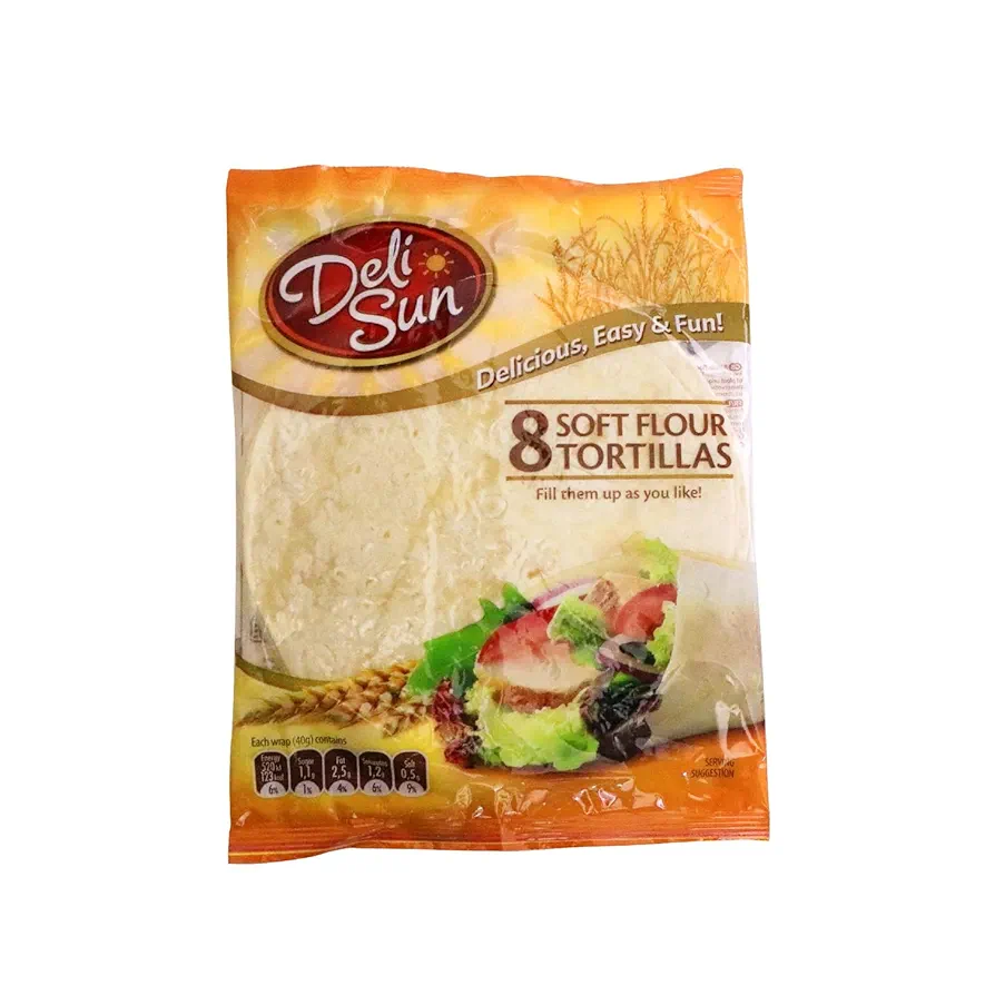 Amazon | デリサン フラワートルティーヤ 8枚入り | Deli Sun