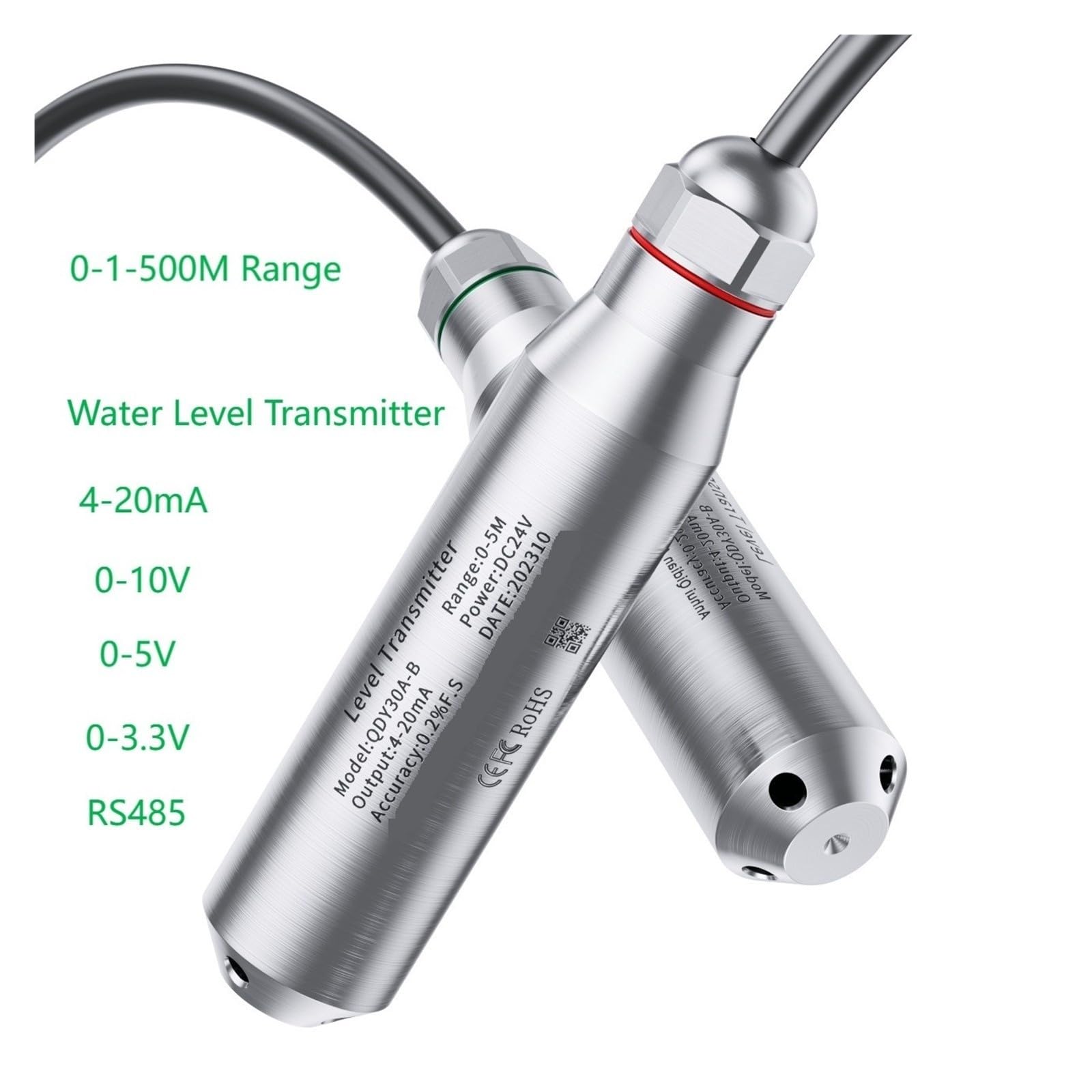 Capteur De Niveau De Liquide Hydrostatique DC24V Puissance IP68