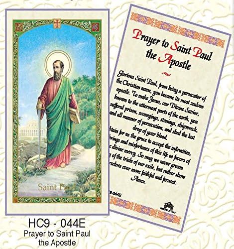 Amazon.com: St. Paul the Apostle Paper Prayer Cards - Pack of 100 - HC9 ...
