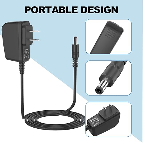 Miniatura 6 de Cargador rápido de 8 V 100 mA para Philips Norelco HQ840 Multigroom Series MG3750 MG375050 MG375010 MG375060 MG3760 MG376050 Cable de fuente de