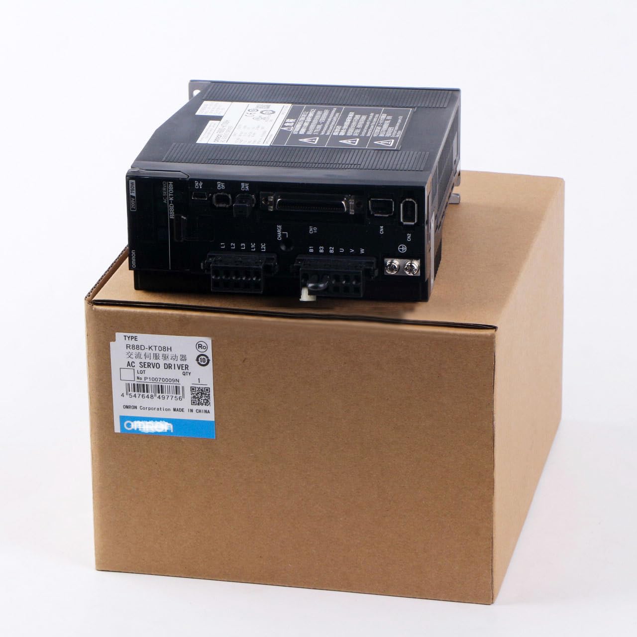 Amazon | R88D-KT08H ACサーボドライバ 単相/三相 AC200V 750W サーボ 