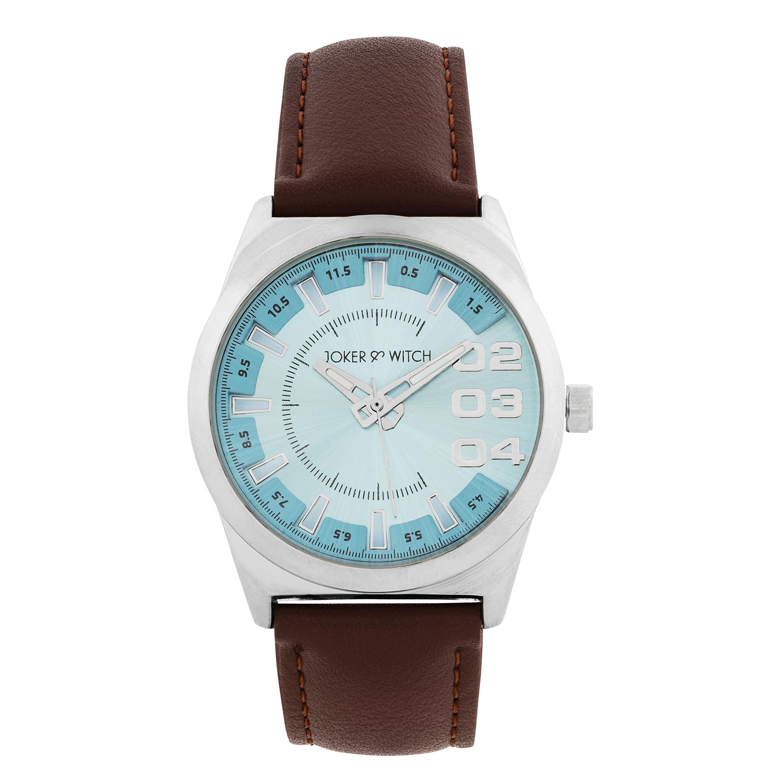 watako様 Buy Joker & Witch Kodiak 40mm Teal Sunray Dial Dark Brown PU